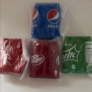 Pepsi, Coca-Cola, Dr Pepper,etc Can Coolers